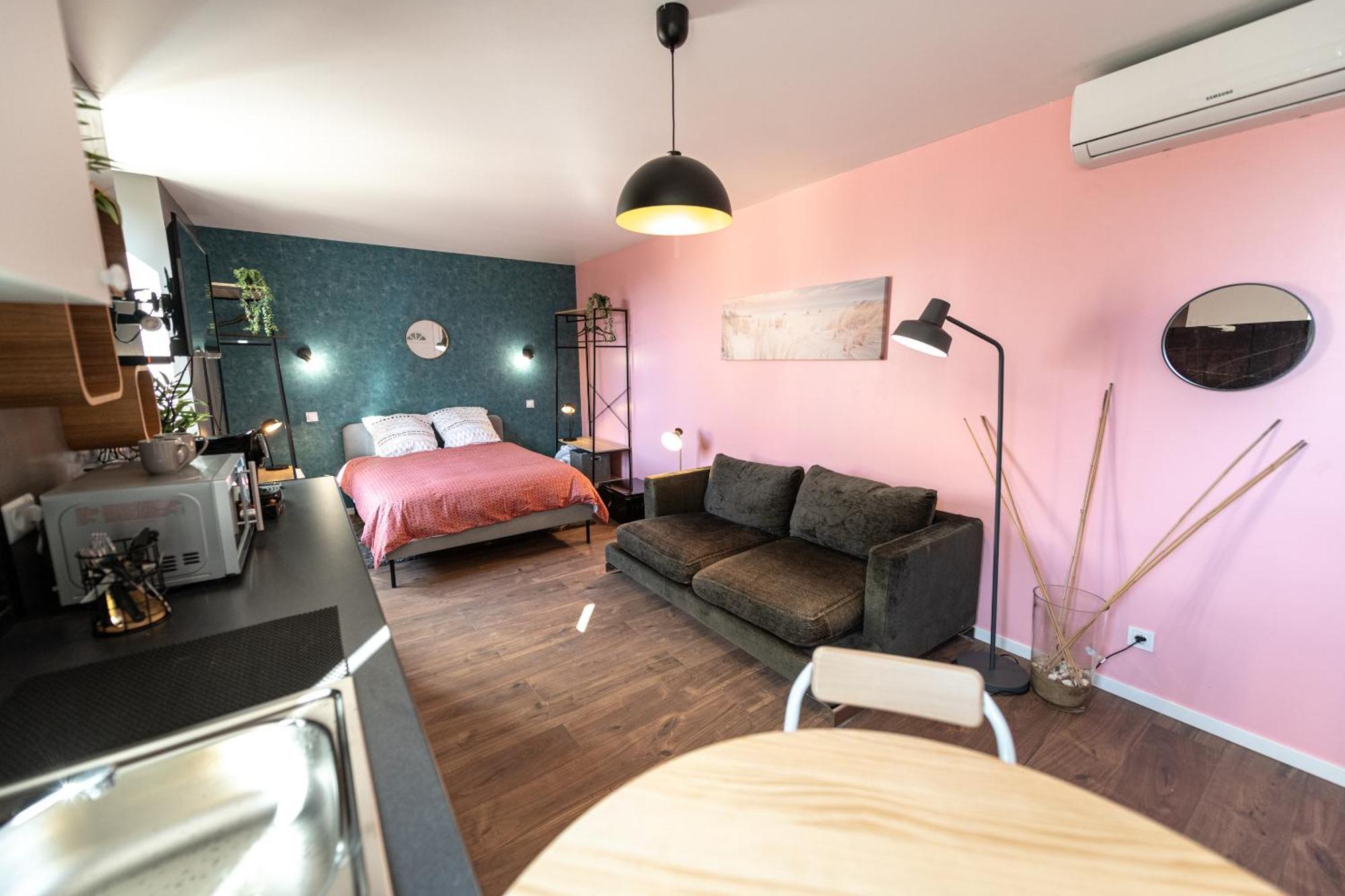 Kasa Lounge - Climatisation - Au Calme Apartment Rive-de-Gier Exterior photo