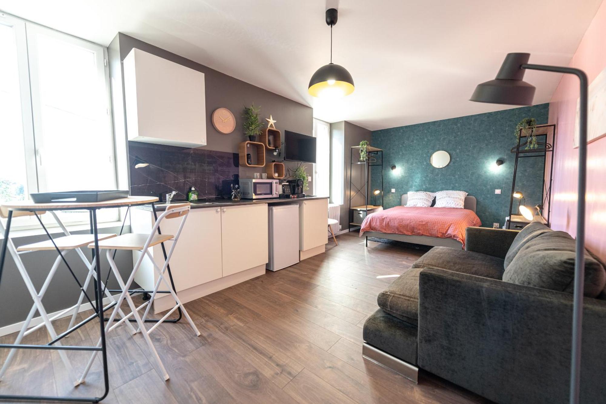 Kasa Lounge - Climatisation - Au Calme Apartment Rive-de-Gier Exterior photo